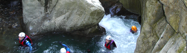 canyoning en gruyère, La Tine