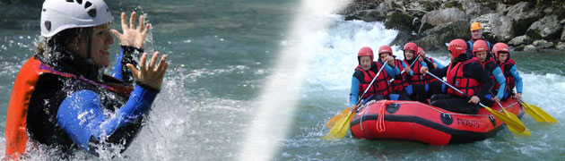 rafting et canyoning en gruyère